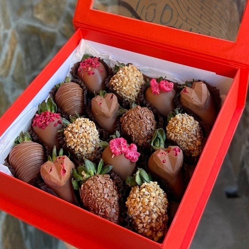 Набор клубники в шоколаде Сладкая любовь